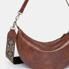 PU Leather Crossbody Bag - 808Lush