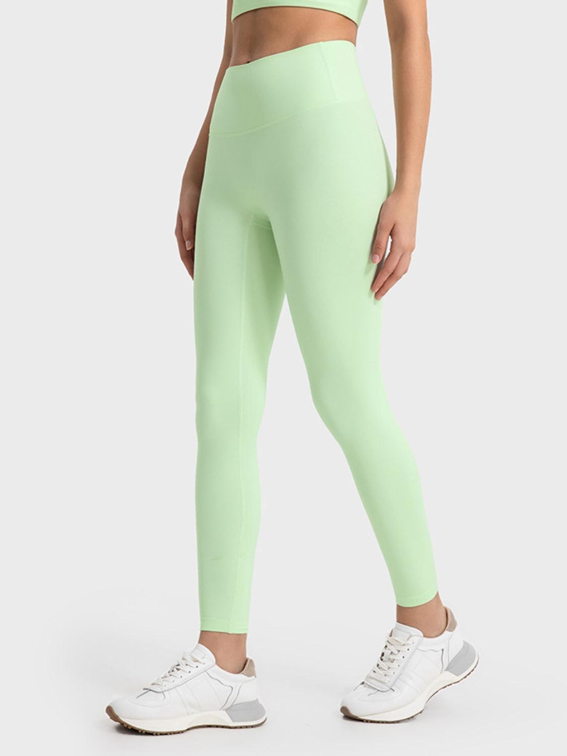 Wide Waistband Sports Leggings - 808Lush