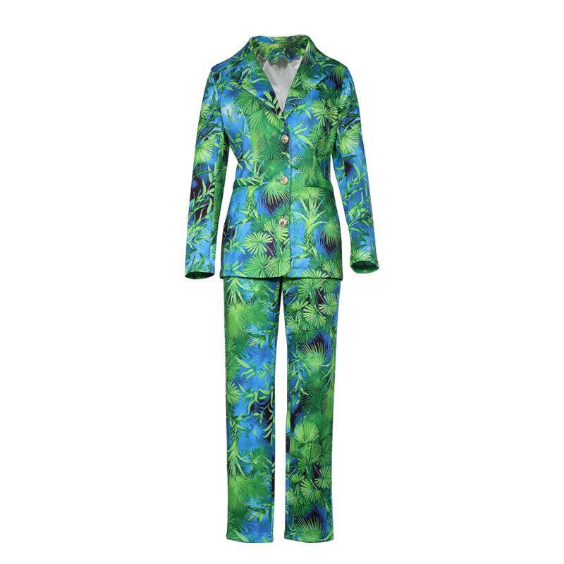 Women Work Suit Pant Two-Piece Set - 808Lush