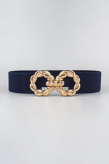 Zinc Alloy Buckle Elastic Belt - 808Lush