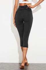 Waistband Active Leggings with Pockets - 808Lush