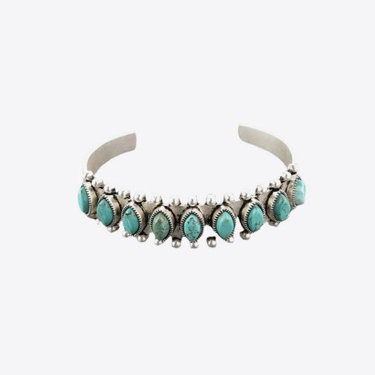 Turquoise Open Bracelet - 808Lush