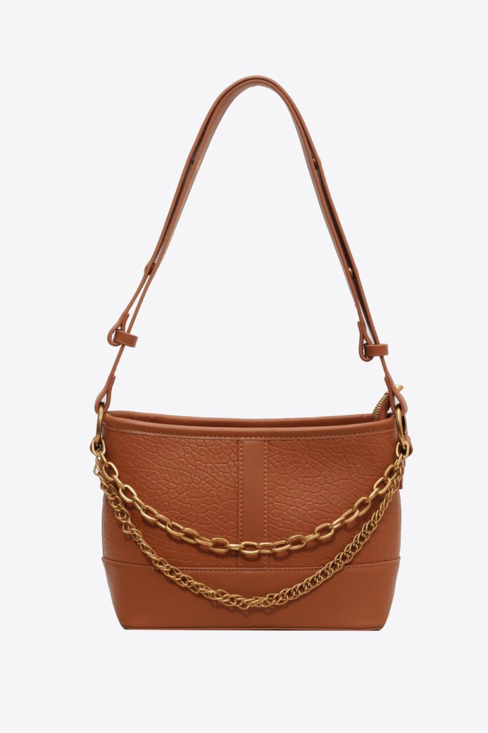 PU Leather Shoulder Bag - 808Lush