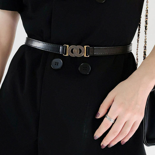 Alloy Buckle PU Belt - 808Lush