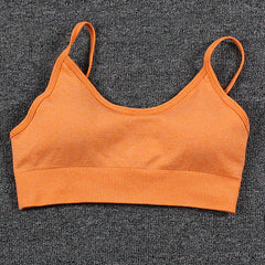 Seamless Thin Strap Sports Bra Yoga