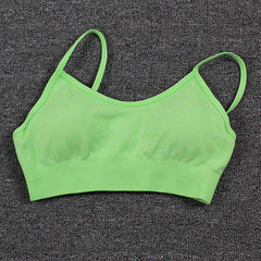 Seamless Thin Strap Sports Bra Yoga