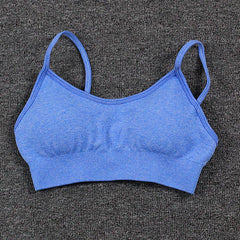 Seamless Thin Strap Sports Bra Yoga