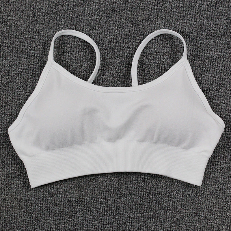 Seamless Thin Strap Sports Bra Yoga