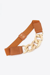 Chain Detail Elastic Belt - 808Lush