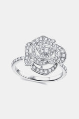 Moissanite Flower Shape Ring - 808Lush