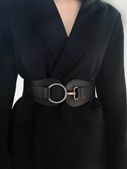 PU Elastic Wide Belt - 808Lush