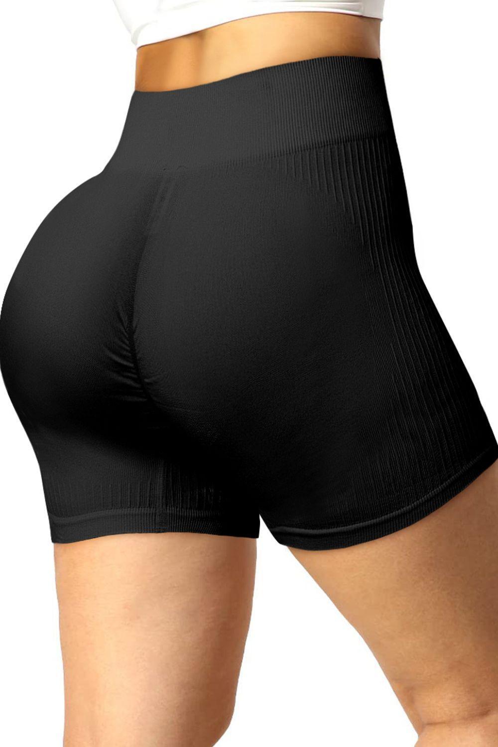 Ribbed Sports Shorts - 808Lush