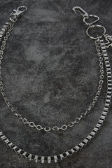 Double-Layered Cross Waist Chain - 808Lush