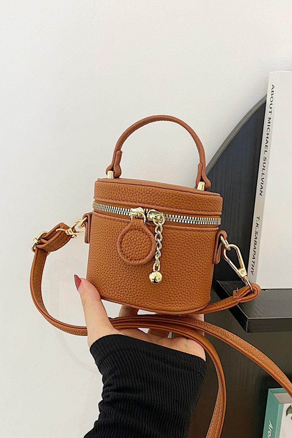 PU Leather Crossbody Bag - 808Lush