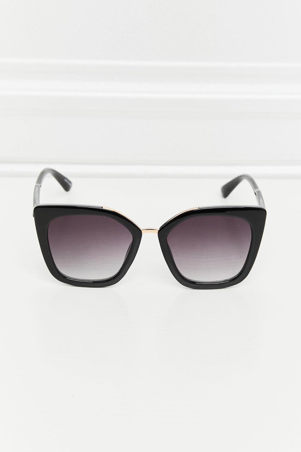 Cat Eye Full Rim Polycarbonate Sunglasses - 808Lush