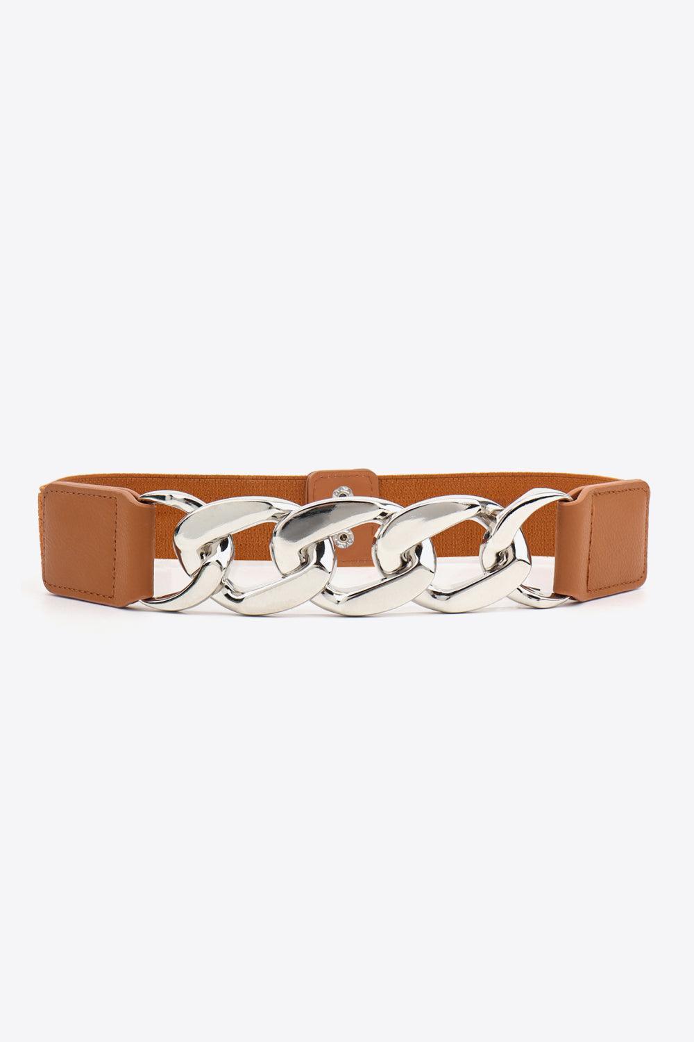 Chain Detail Elastic Belt - 808Lush