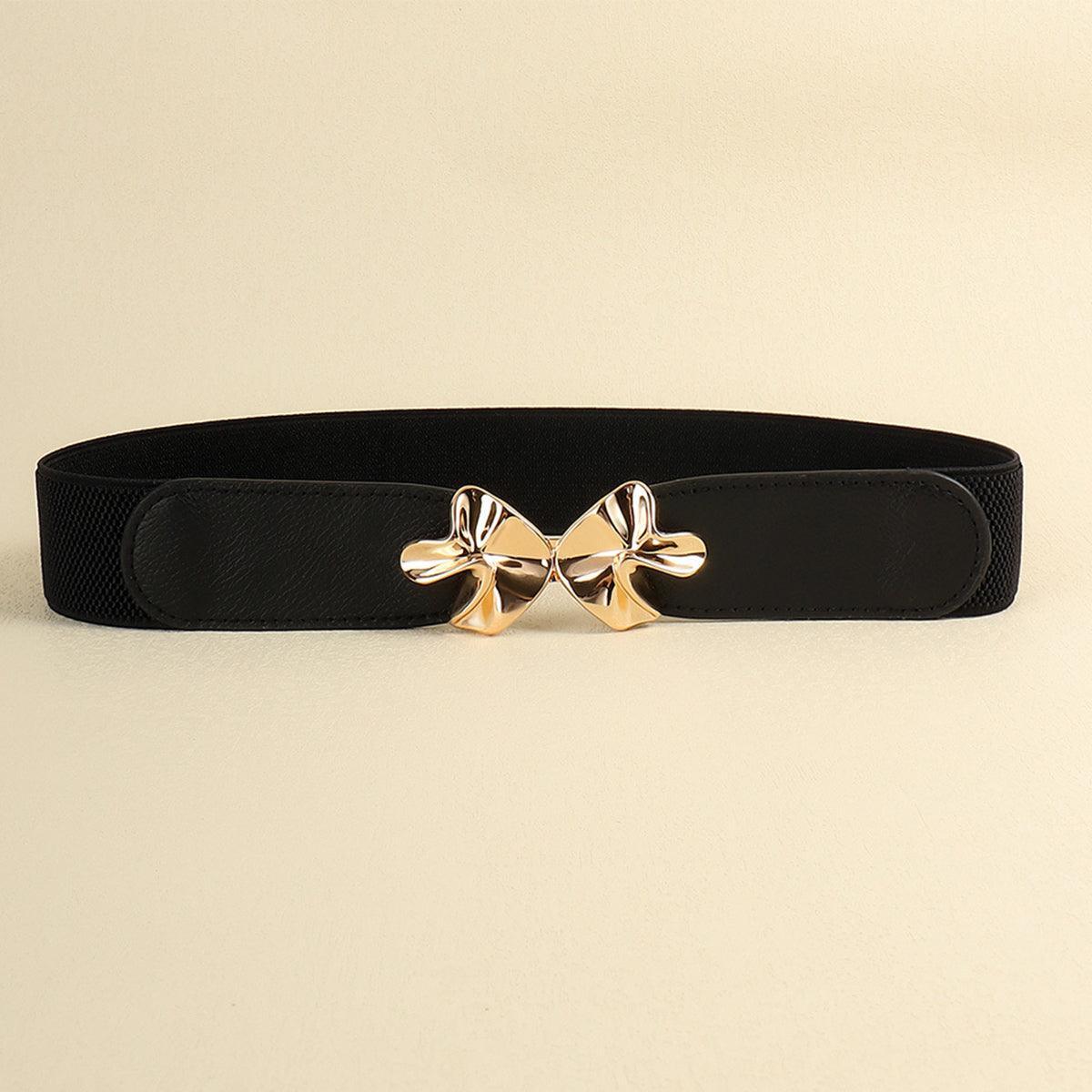 Alloy Buckle Elastic Belt - 808Lush