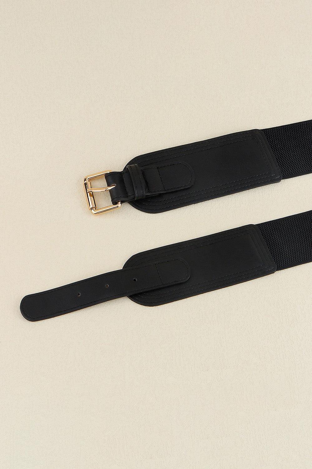 Elastic Wide PU Belt - 808Lush