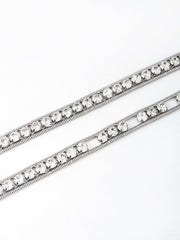 Rhinestone Metal Belt - 808Lush