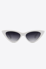 Chain Detail Cat-Eye Sunglasses - 808Lush