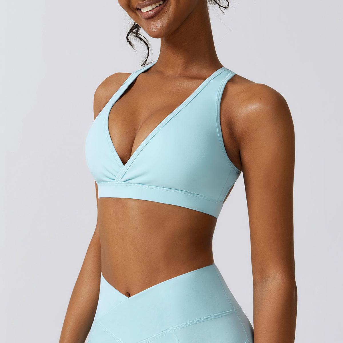 Wide Strap Active Bra - 808Lush