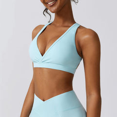 Wide Strap Active Bra - 808Lush