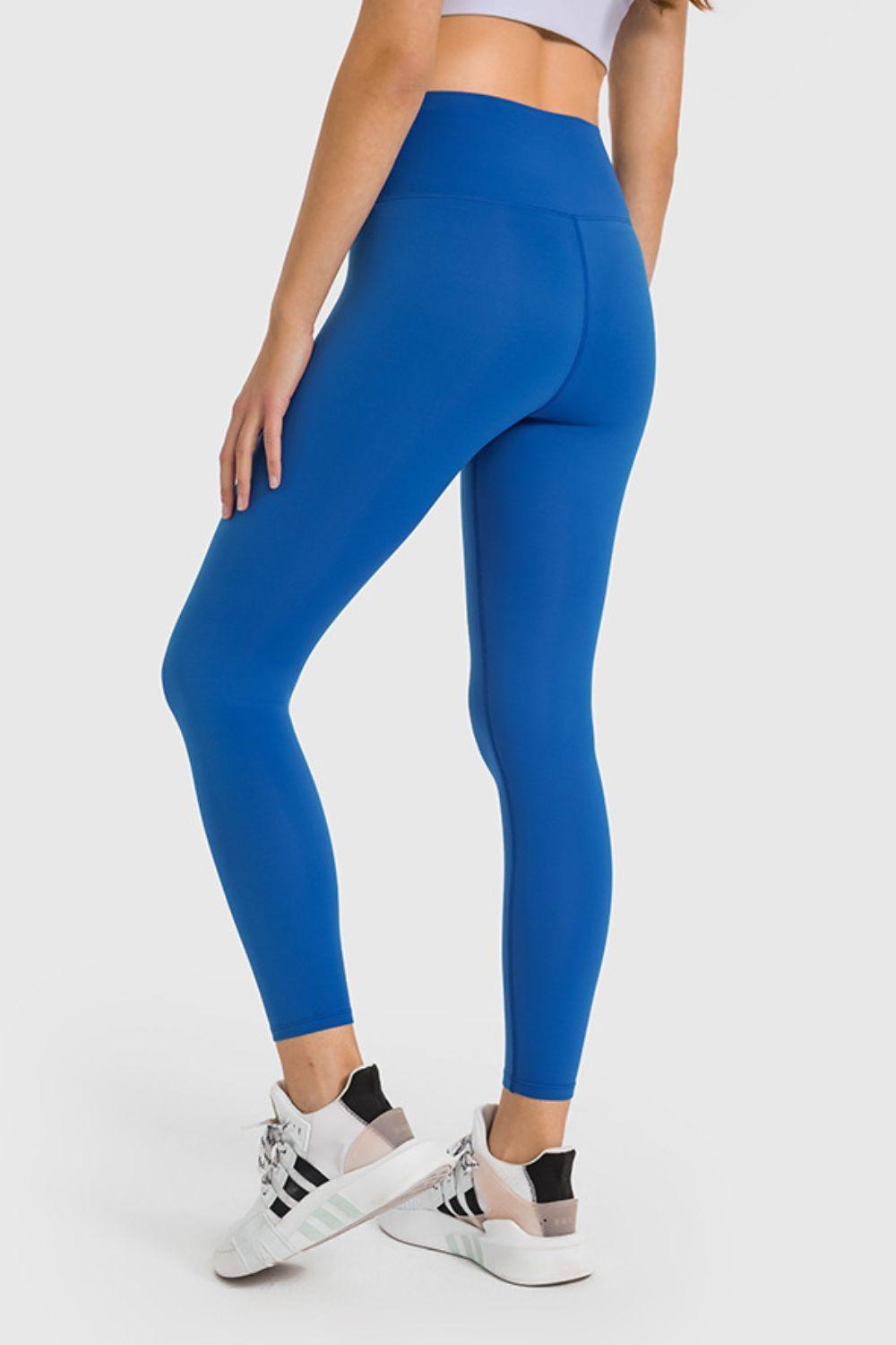 High Waist Ankle-Length Yoga Leggings - 808Lush