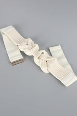 PU Leather Wide Elastic Belt - 808Lush