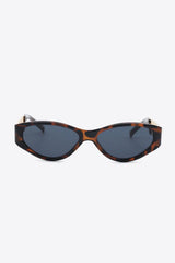 Chain Detail Temple Cat Eye Sunglasses - 808Lush