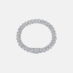 4.63 Carat Moissanite 925 Sterling Silver Bracelet - 808Lush