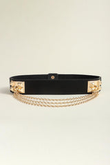 Elastic Belt with Chain - 808Lush