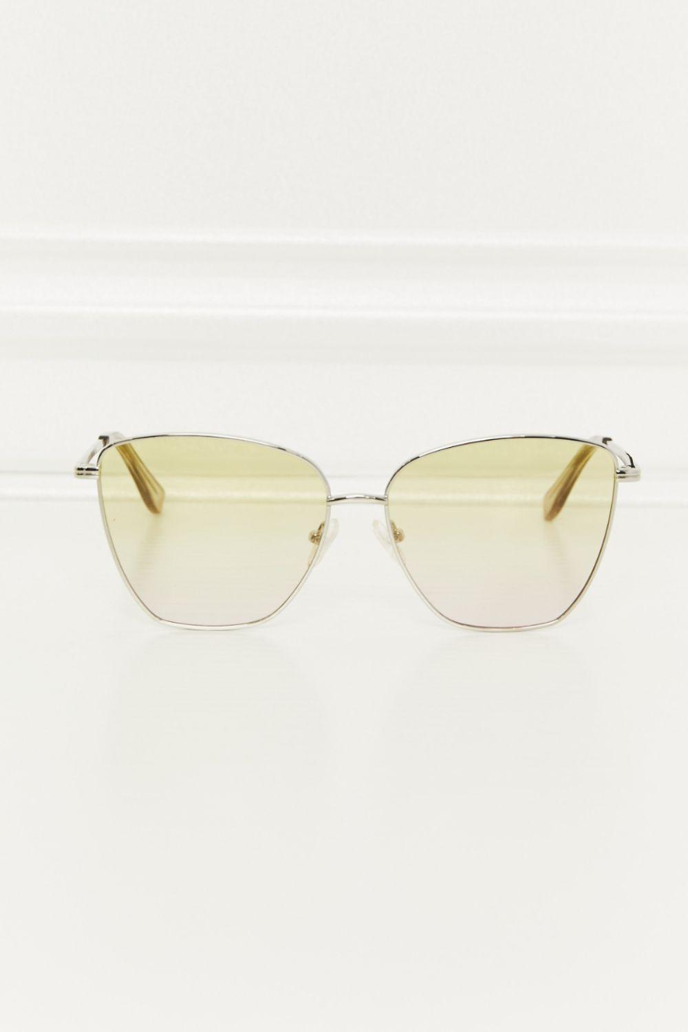 Metal Frame Full Rim Sunglasses - 808Lush