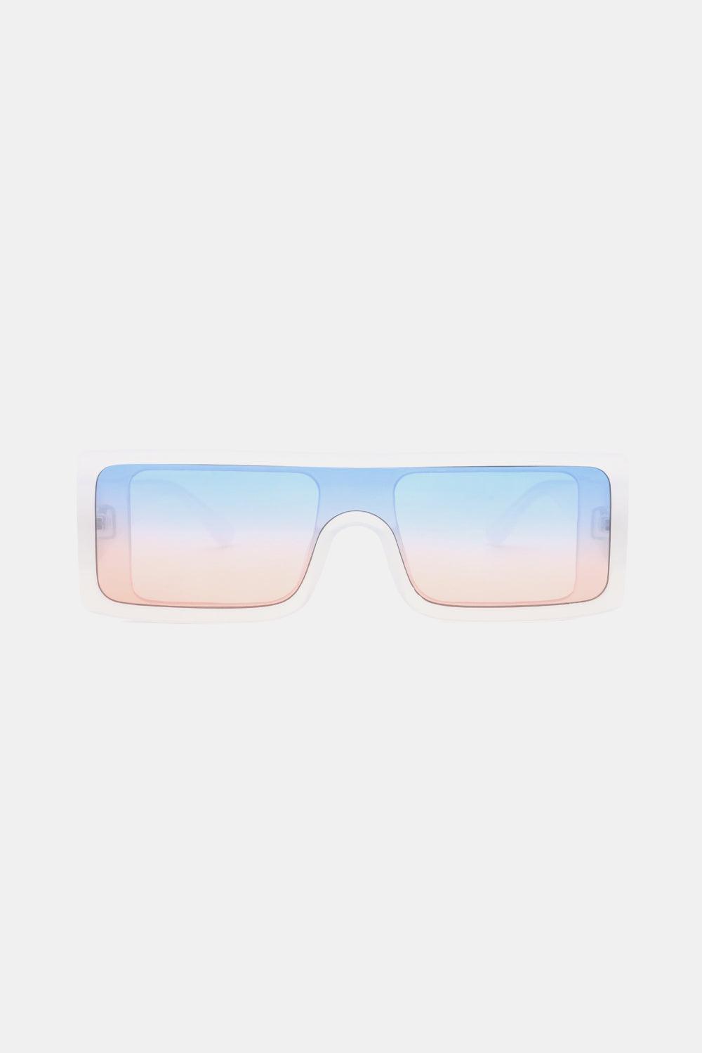 Polycarbonate Frame Rectangle Sunglasses - 808Lush