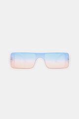 Polycarbonate Frame Rectangle Sunglasses - 808Lush