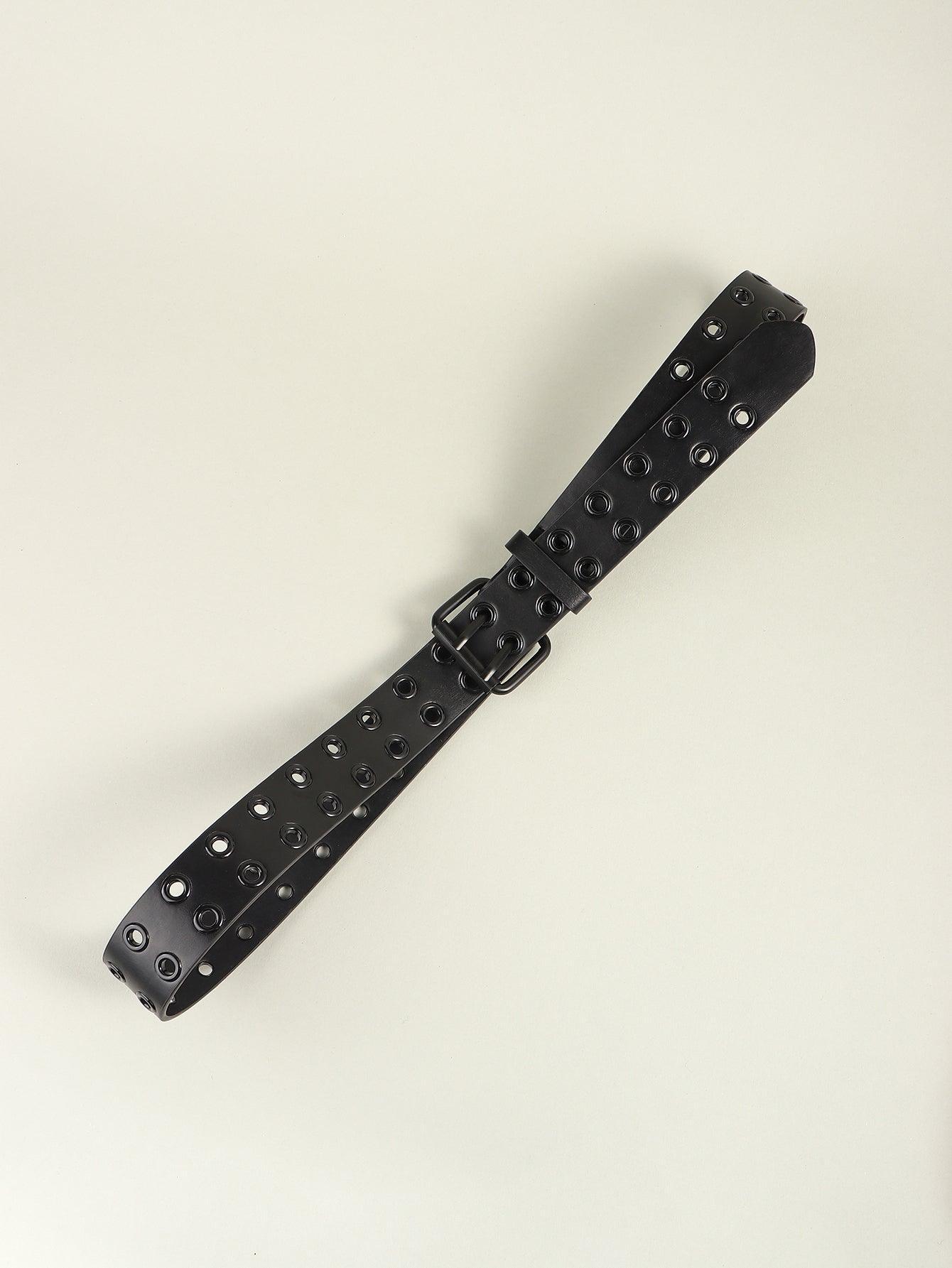 Grommet PU Leather Belt - 808Lush