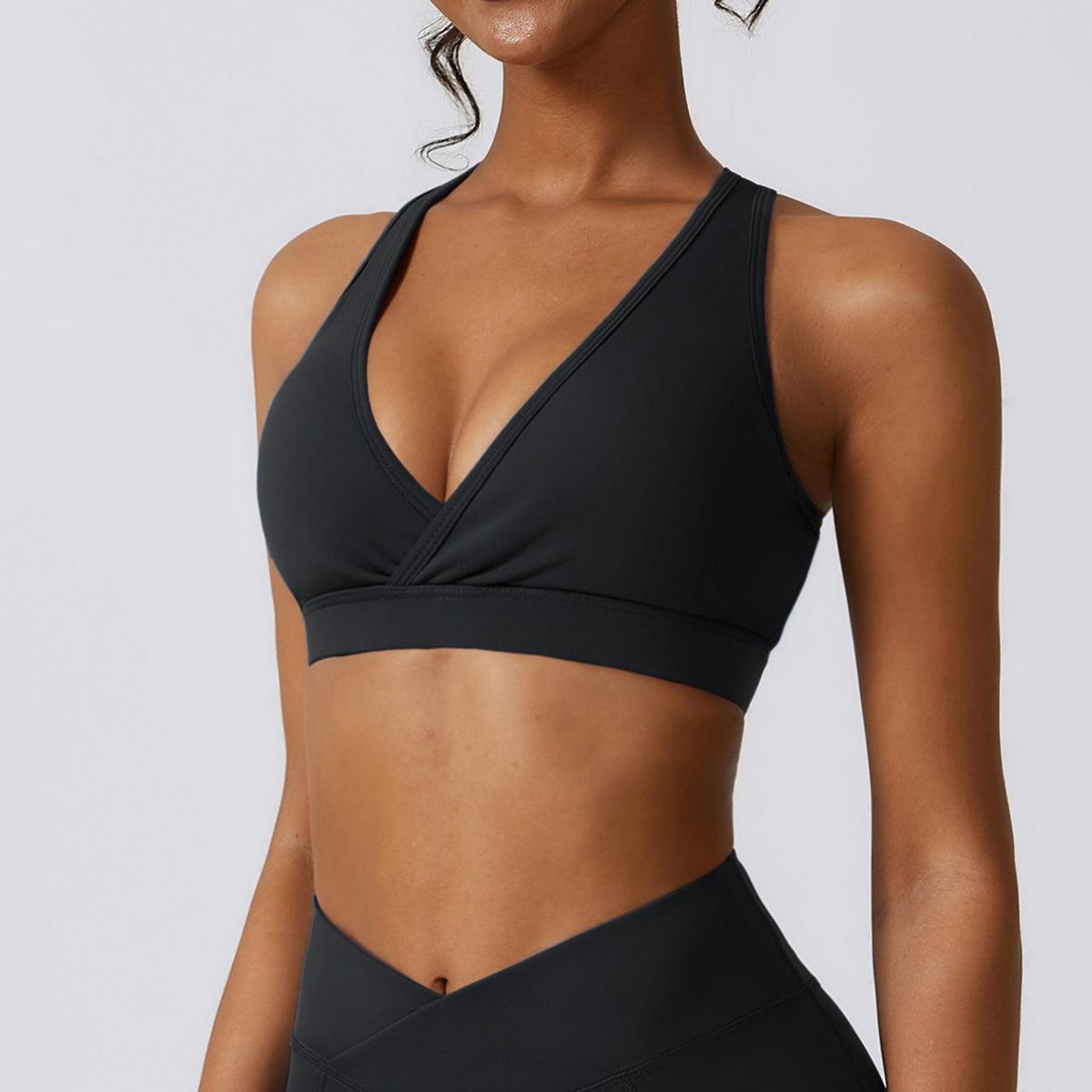 Wide Strap Active Bra - 808Lush