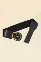 Zinc Alloy PU Leather Belt - 808Lush