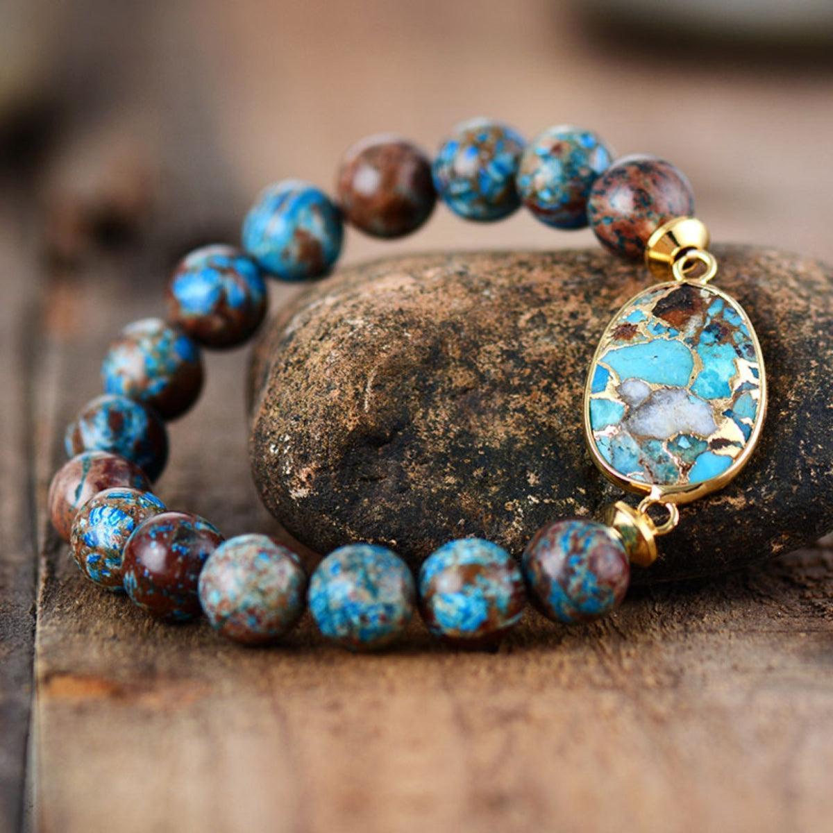 Natural Stone Beaded Bracelet - 808Lush