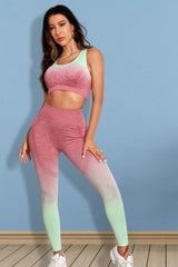 Gradient Sports Tank and Leggings Set - 808Lush