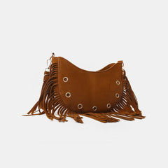 Fringe Detail Crossbody Bag - 808Lush