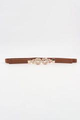 Zinc Alloy Buckle PU Leather Belt - 808Lush