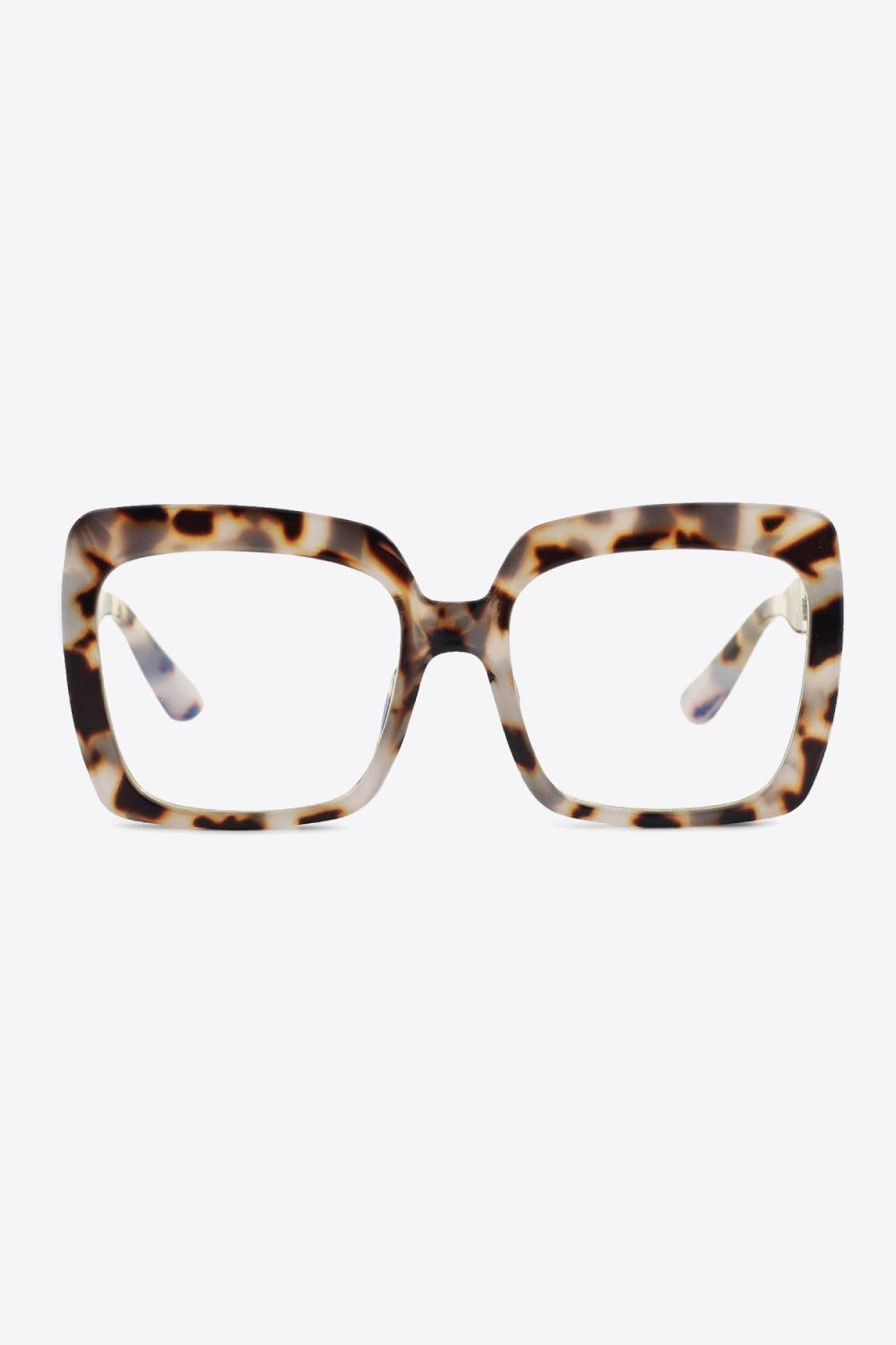 Tortoiseshell Full Rim Square Sunglasses - 808Lush