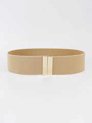 Alloy Buckle Elastic Belt - 808Lush