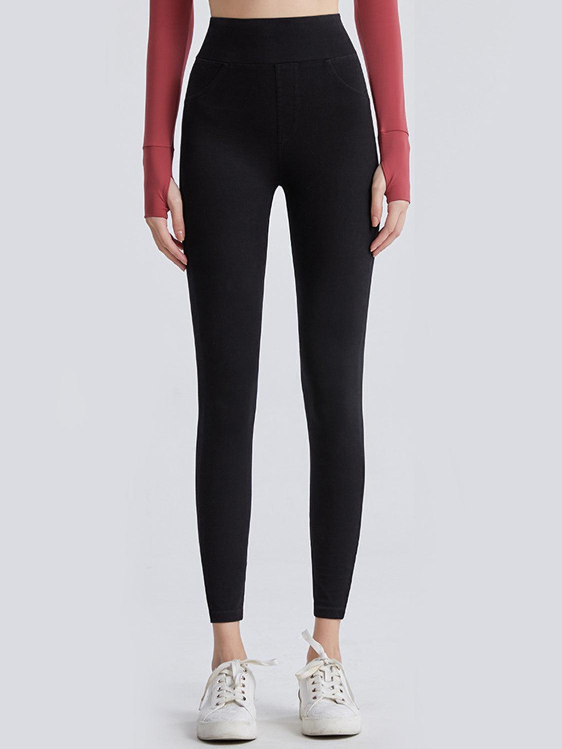 Wide Waistband Sports Leggings - 808Lush