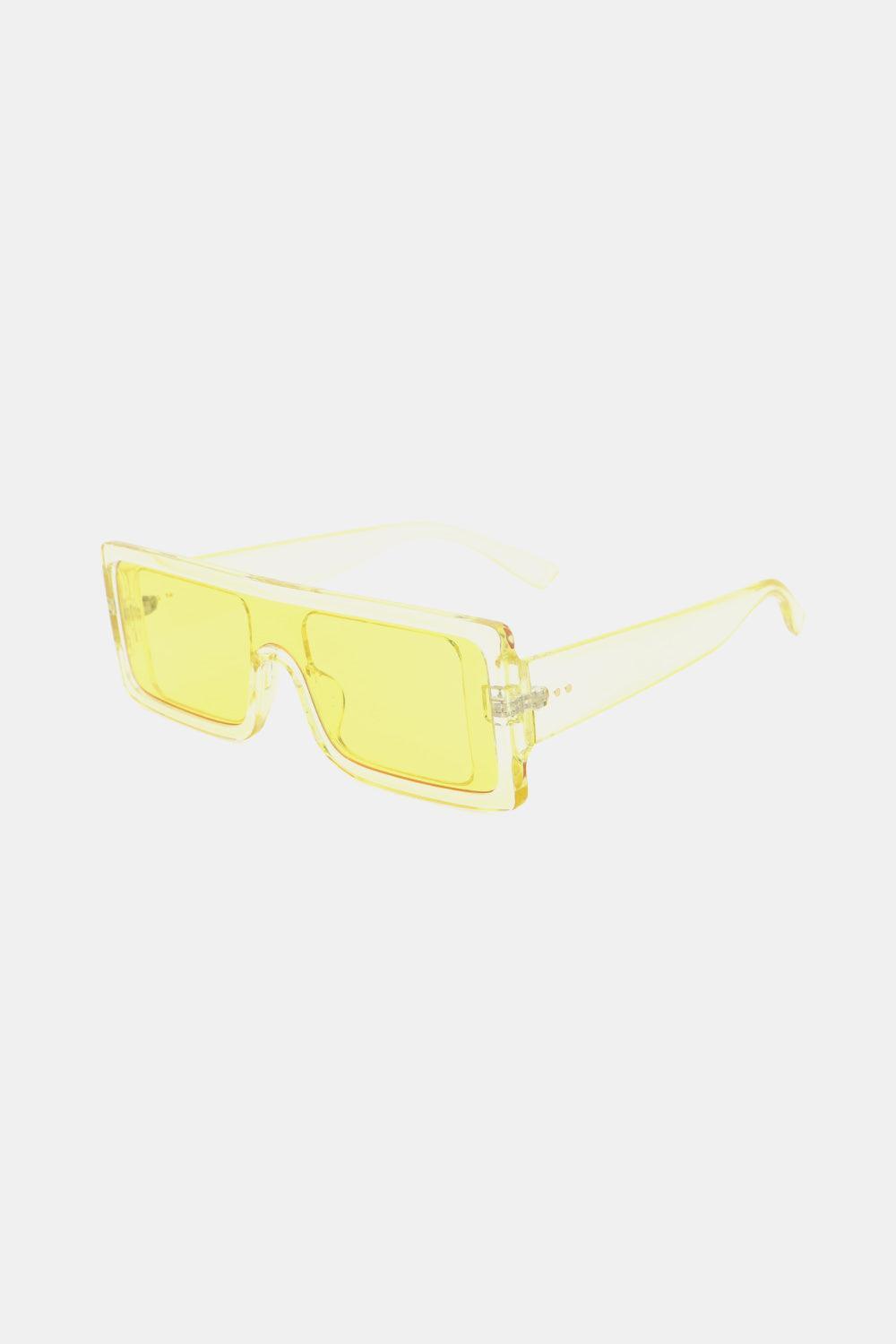 Polycarbonate Frame Rectangle Sunglasses - 808Lush