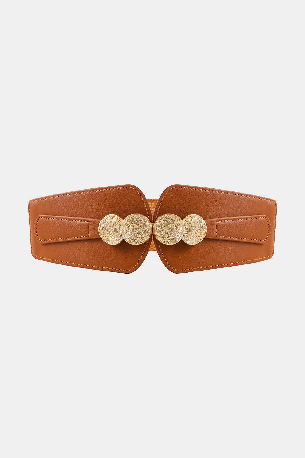 Alloy Buckle Elastic Belt - 808Lush