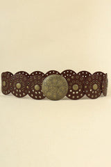 Zinc Alloy PU Disc Belt - 808Lush