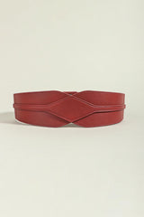 Elastic Wide PU Belt - 808Lush