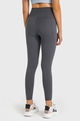 High Waist Ankle-Length Yoga Leggings - 808Lush