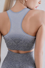 Gradient Racerback Sports Bra - 808Lush